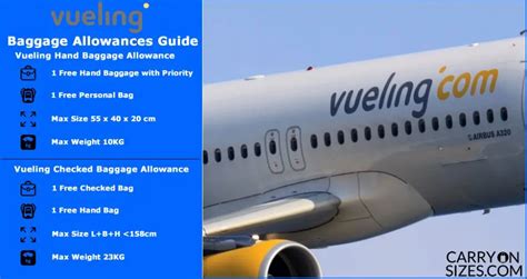 vueling baggage allowances.